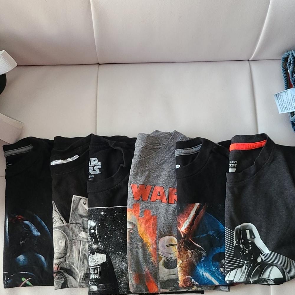 Lot of Star Wars Shirts